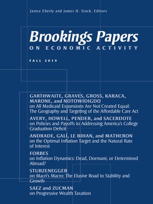 cover image of Brookings Papers on Economic Activity